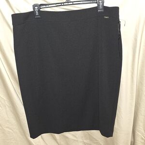DKNY Black Classic Pencil Skirt 16